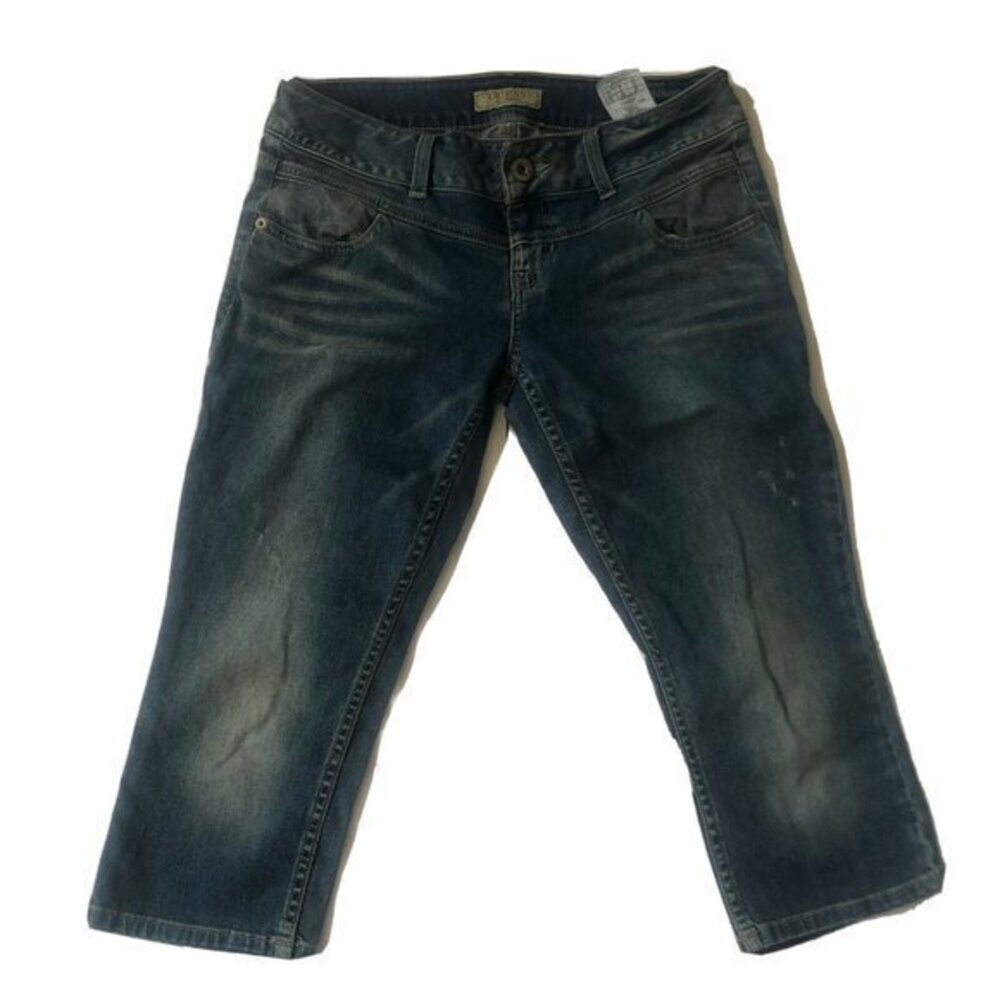 Guess Womens Jeans Size 28 Denim Crop Pants